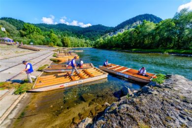 Rafting en el río Dunajec