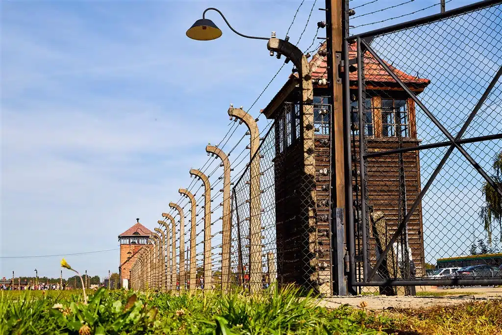 Gatehouse in Birkenau