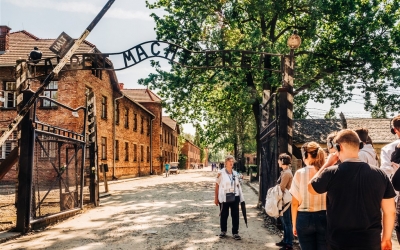 Nazis Camp Gate