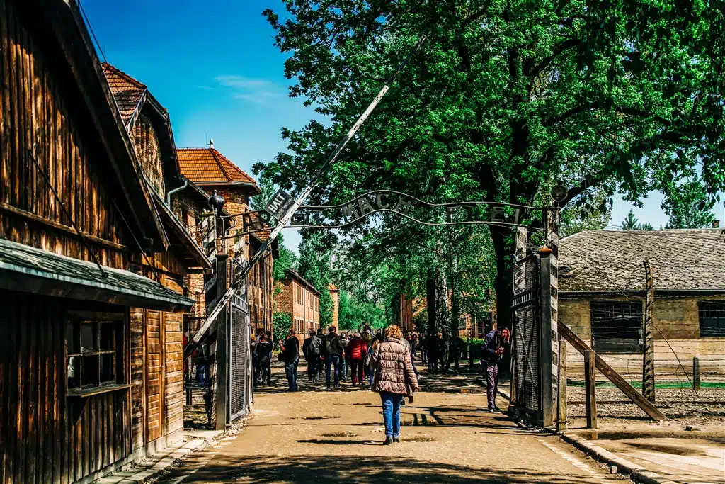 arbeit macht frei foto