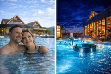 Piscinas termales enterradas